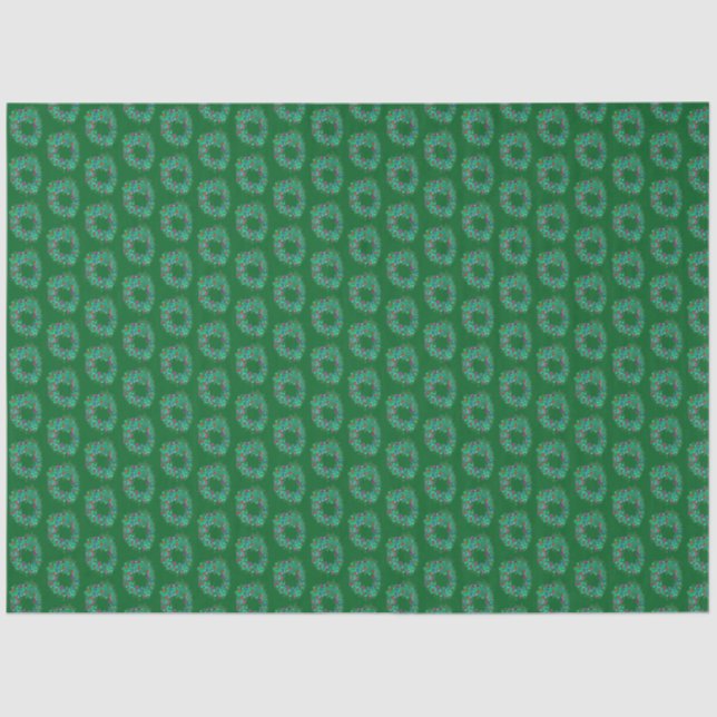 Papel De Seda Wreath navidades (Anverso)