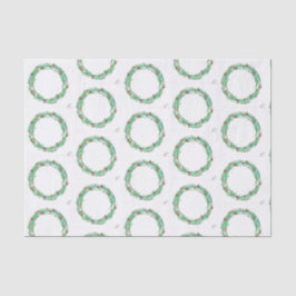 Papel De Seda Wreath navidades