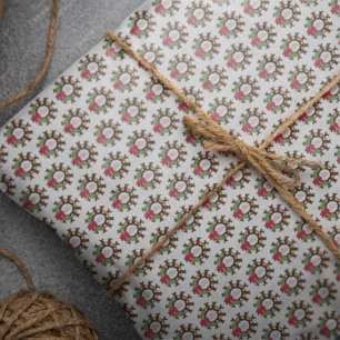 Papel De Seda Wreath Navidades de herradura