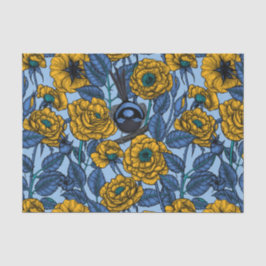 Papel De Seda Wren in the rosas