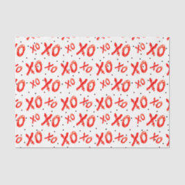 Papel De Seda XOXO (Diseño 48 Serie Roja)