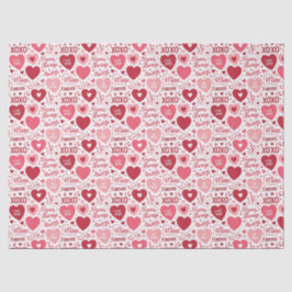 Papel De Seda XOXO & Siempre Sé Mío San Valentín
