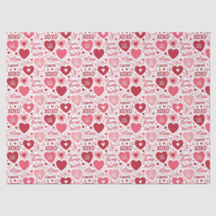Papel De Seda XOXO & Siempre Sé Mío San Valentín 