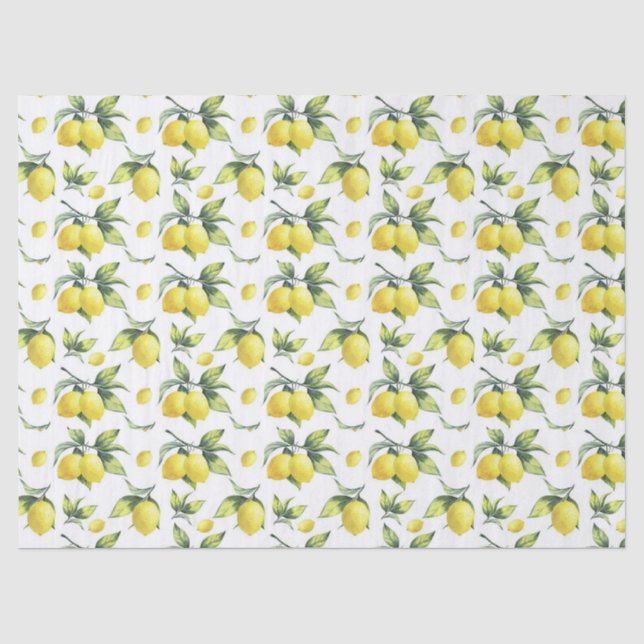 Papel de seda y decoupage - Limón's (Anverso)