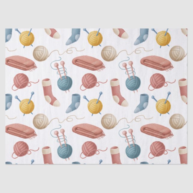 Papel De Seda Yarn personalizado, mantas y desenlace de zócalos (Anverso)