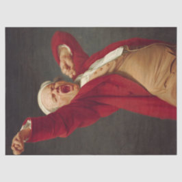 Papel De Seda Yawning Man (autorretrato) (de Joseph Ducreux)