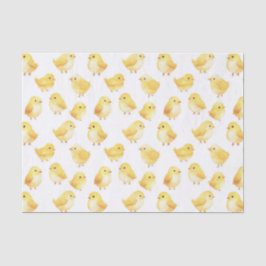 Papel De Seda Yellow Chickens Baby Shower