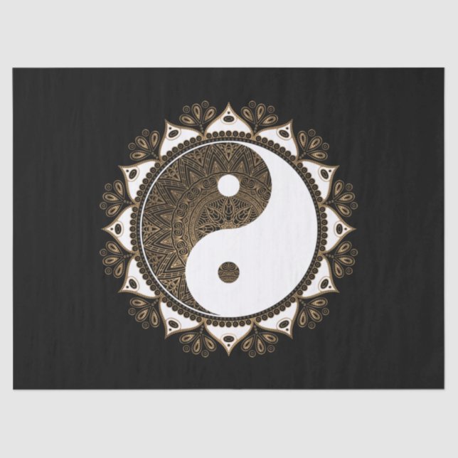 PAPEL DE SEDA YIN YANG (Anverso)