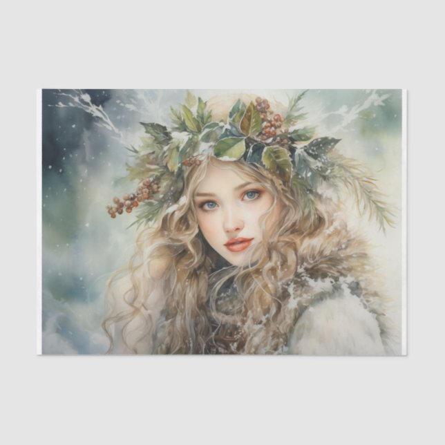 Papel De Seda Yule Maiden (Anverso)