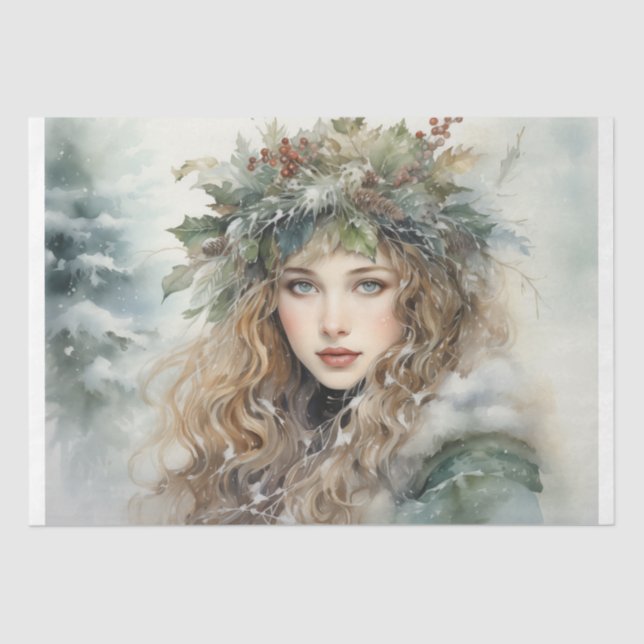 Papel De Seda Yule Maiden (Anverso)