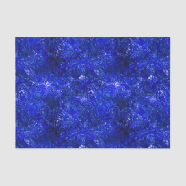 Papel De Seda Zafiro crudo (Anverso)
