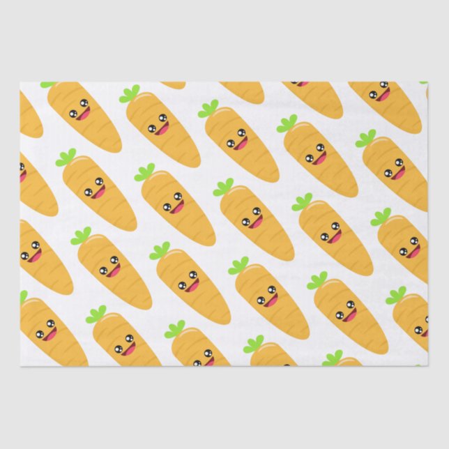 Papel De Seda Zanahoria (Anverso)