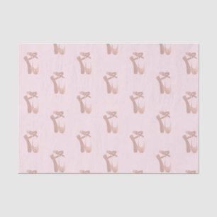 Papel De Seda Zapatillas de ballet rosadas bailarina rosa fiesta
