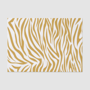 Papel De Seda Zebra de Safari de Sudan Brown