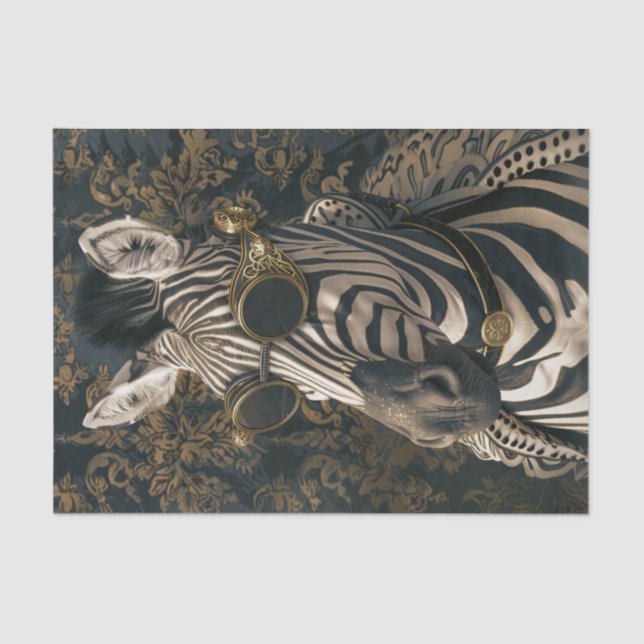 Papel De Seda Zebra Extravaganza9 (Anverso)