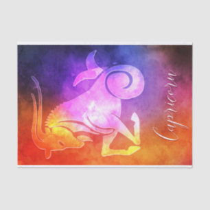 Papel De Seda Zodiac : Capricornio Colores de dulces coloridos