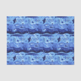 Papel De Seda Zonas de profundidad del océano - Animales submari