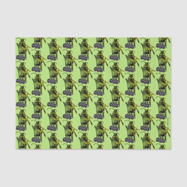 Papel De Seda Zumo de remolacha | Escarabajo en la Presidencia (Anverso)