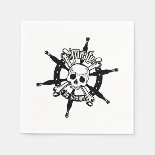 Papel de servilleta pirata