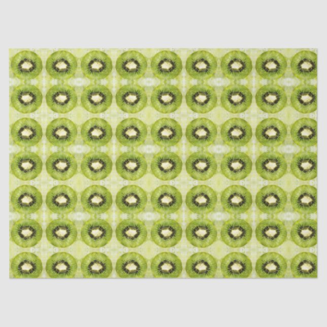 Papel de sete verde de Kiwi (Anverso)