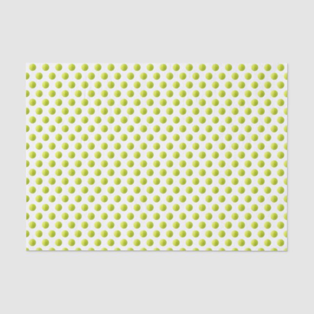 Papel de tapete de bolas de tenis (Anverso)