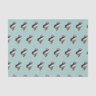 Papel de tapete de puffins