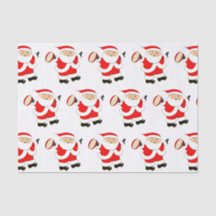 Papel de tapete para Navidades de rugby