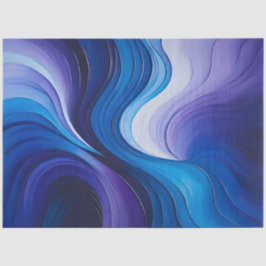 Papel de té colorido de pintura al óleo