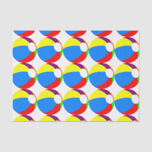 Papel de té de bola de playa