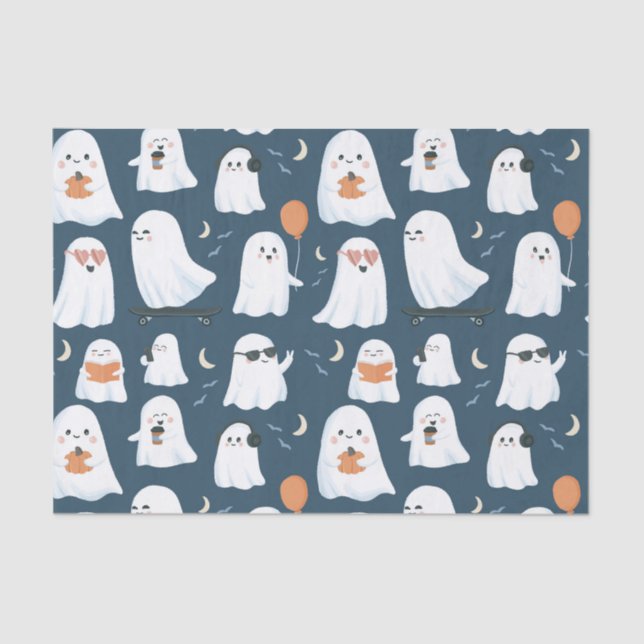 Papel de té de Halloween de Free Spirit (Anverso)
