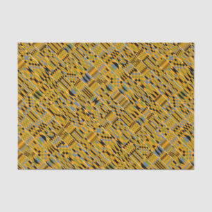 Papel de té de Kente dorado