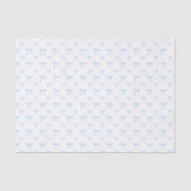 Papel de té de la coqueta del oso azul de los abue (Anverso)