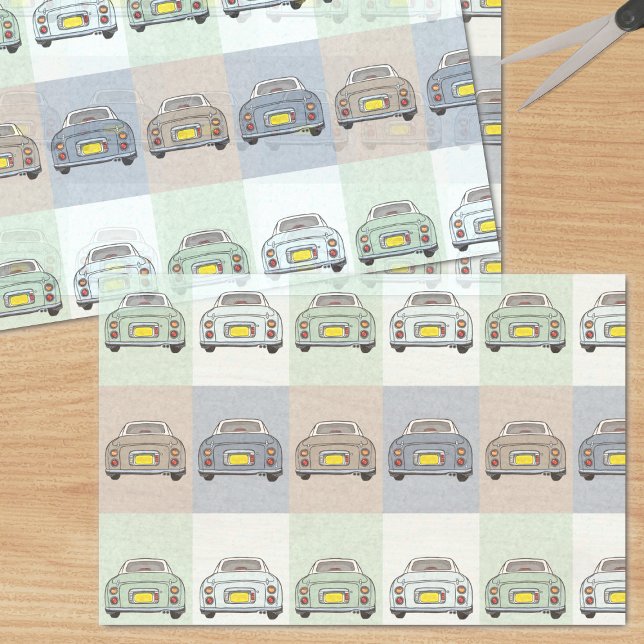 Papel de té de la temporada del coche de Figaro (Figaro Car Tissue Paper just for you)