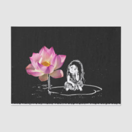 Papel de té de Lotus flor para la noche de los hat