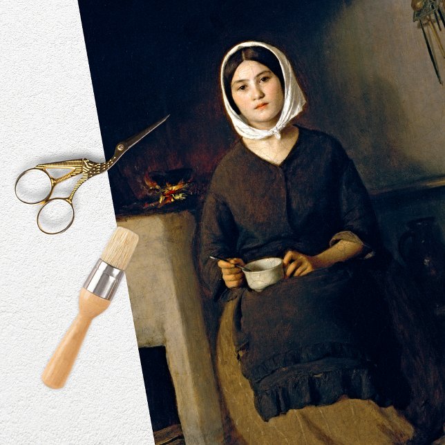 Papel de té de mujer campesina campesina (Subido por el creador)