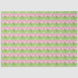 Papel de té de peones de belleza flotante