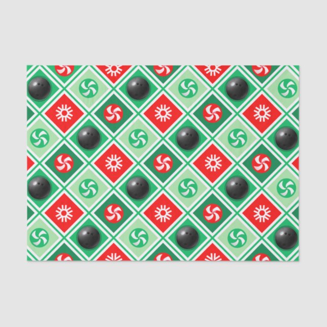 Papel de té de regalo navideño para Navidades de b (Anverso)