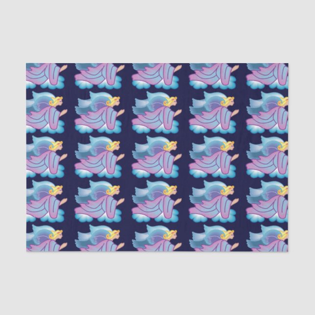 Papel de té del ángel de amor eterno (Anverso)