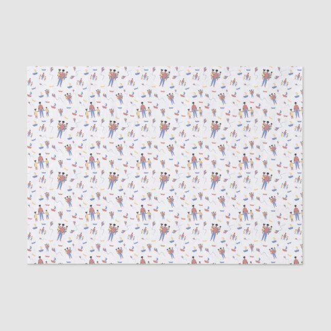 Papel de té del día del padre (Anverso)