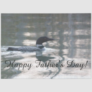 Papel de té del Día del Padre Feliz