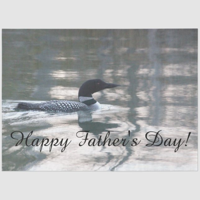 Papel de té del Día del Padre Feliz (Anverso)