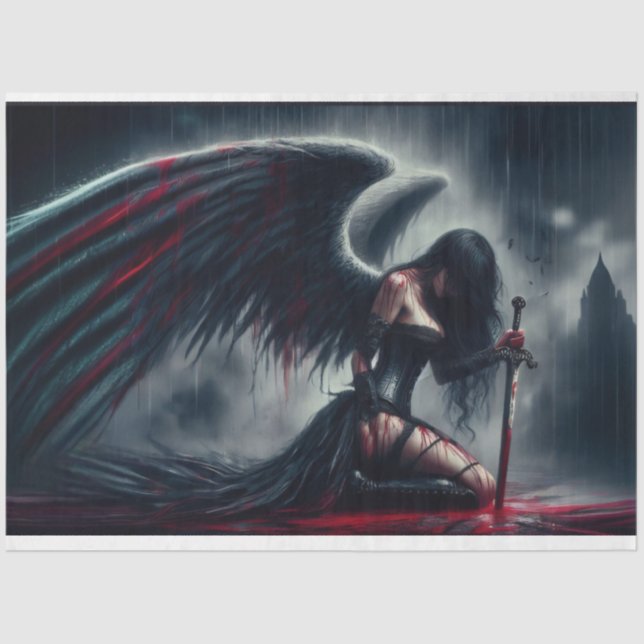 Papel de té del Guerrero Ángel (Anverso)