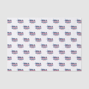 Papel de té del orgullo del estado de Georgia