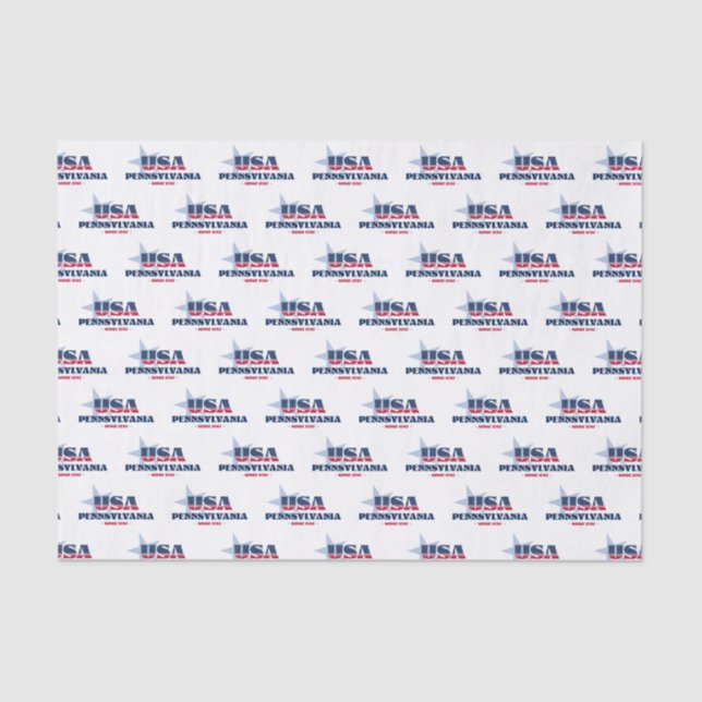 Papel de té del orgullo del estado de Pennsylvania (Anverso)
