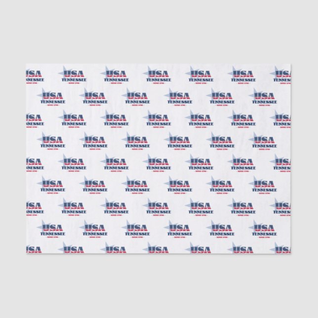 Papel de té del orgullo del estado de Tennessee (Anverso)