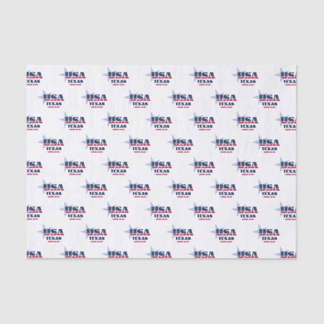 Papel de té del orgullo del estado de Texas (Anverso)
