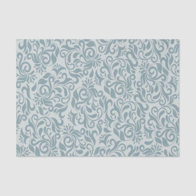 Papel de té en descomposición o regalo de brocado  (Anverso)