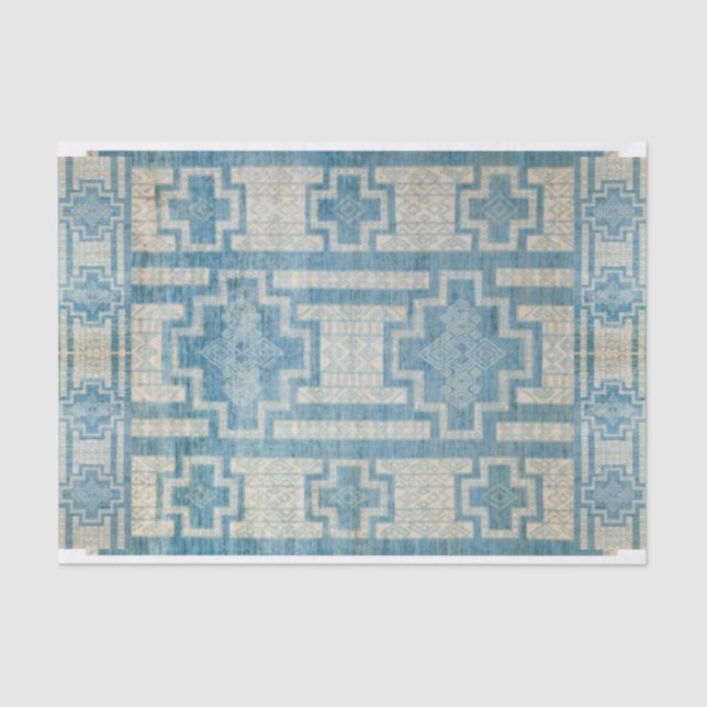 Papel de té en jefe índigo (Anverso)