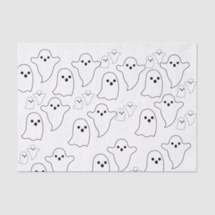 Papel de té feliz de Halloween, fantasma