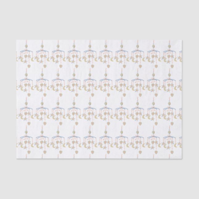 Papel de té móvil de la cuna del bebé (Anverso)